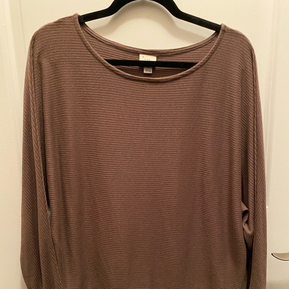 Ribbed sweater